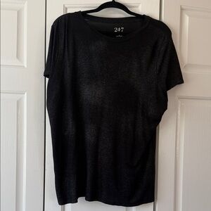 247 Women's Classic Black Short Sleeve Tee